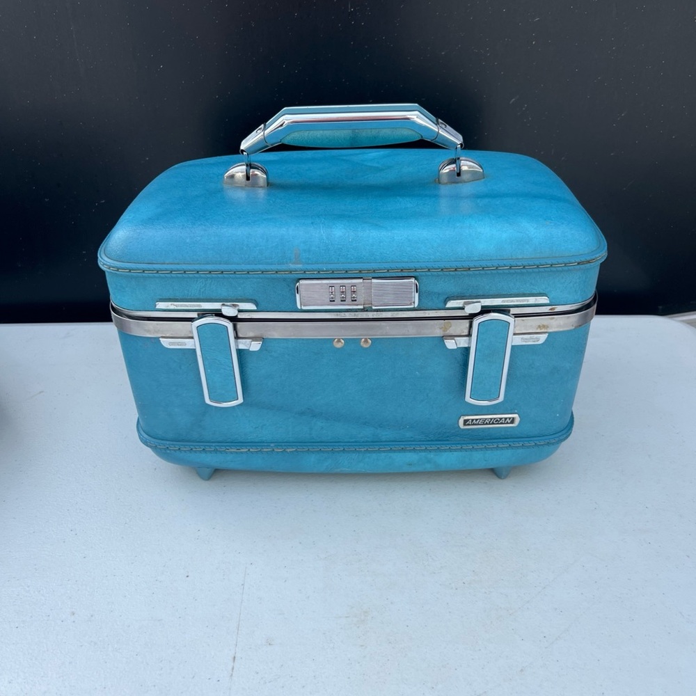 Vintage American travel luggage